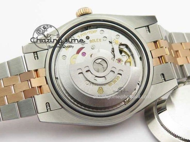 MiroTime 0313 Vibrant DateJust 41mm 126303 Noob 1:1 Best Edition RG Wrapped Brown Diam Dial Fluted Bezel On Jubilee Bracelet A 3781